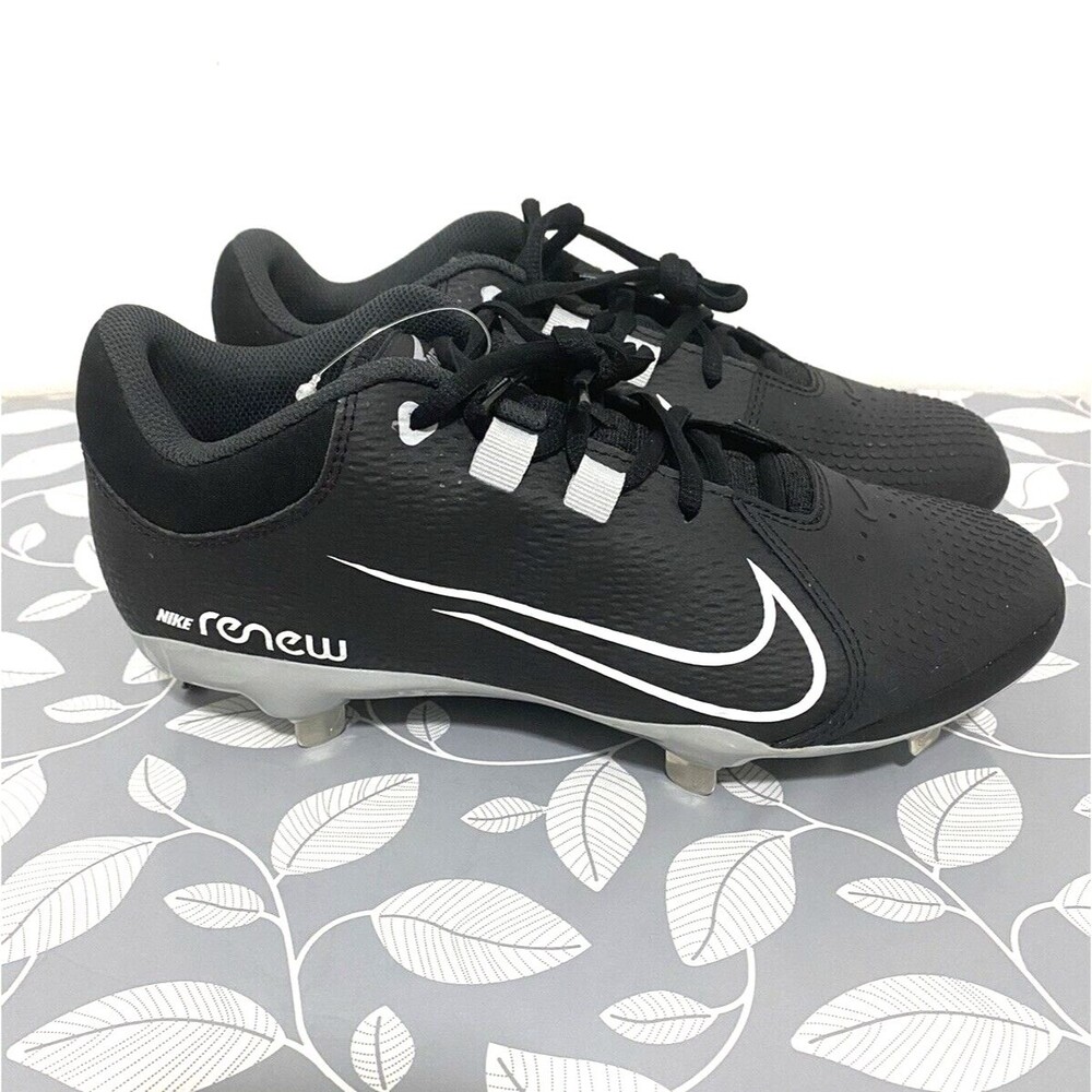 Nike Renew Hyperdiamond 4 Softball Cleats Size 9 Women Black Gray